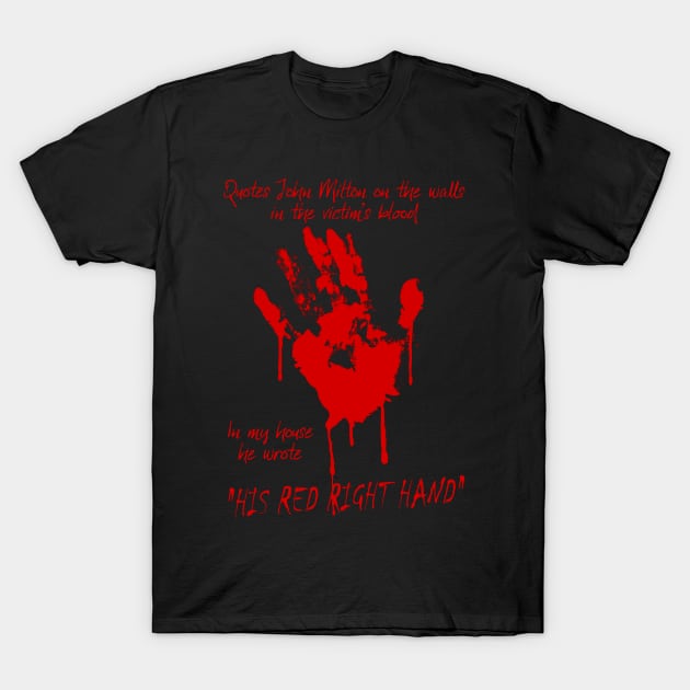 Song Of Joy Red Right Hand Design T-Shirt by HellwoodOutfitters